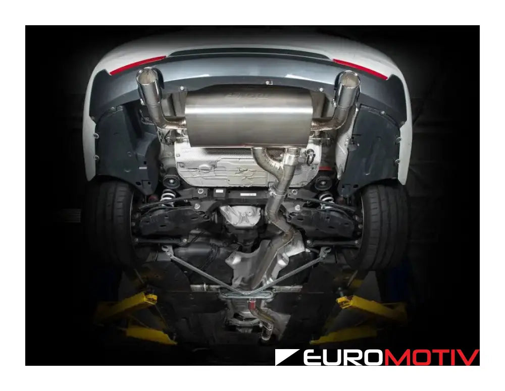 F3X 335 Titanium Valved Catback Exhaust