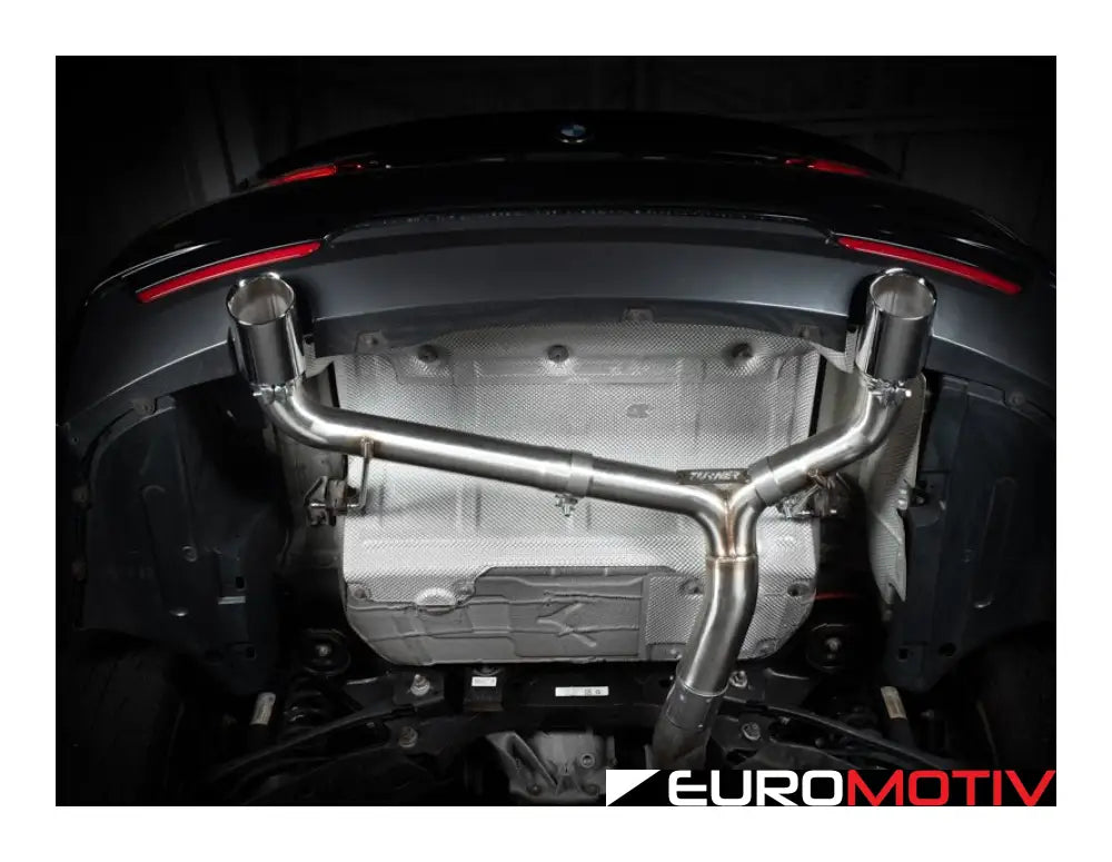 F3X N55 Turner Motorsport Rear Muffler Delete Kit