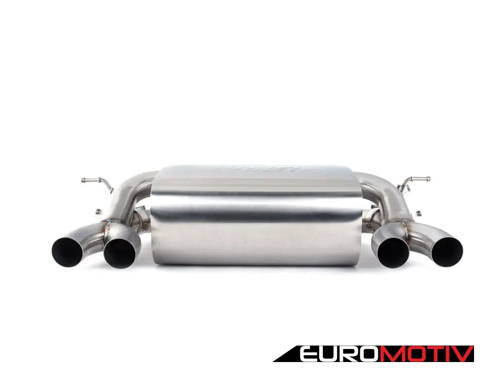 F80 F82 M3/M4 Stainless Performance Catback Exhaust - Valved