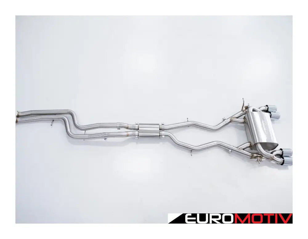 F80 F82 M3/M4 Stainless Performance Catback Exhaust - Valved