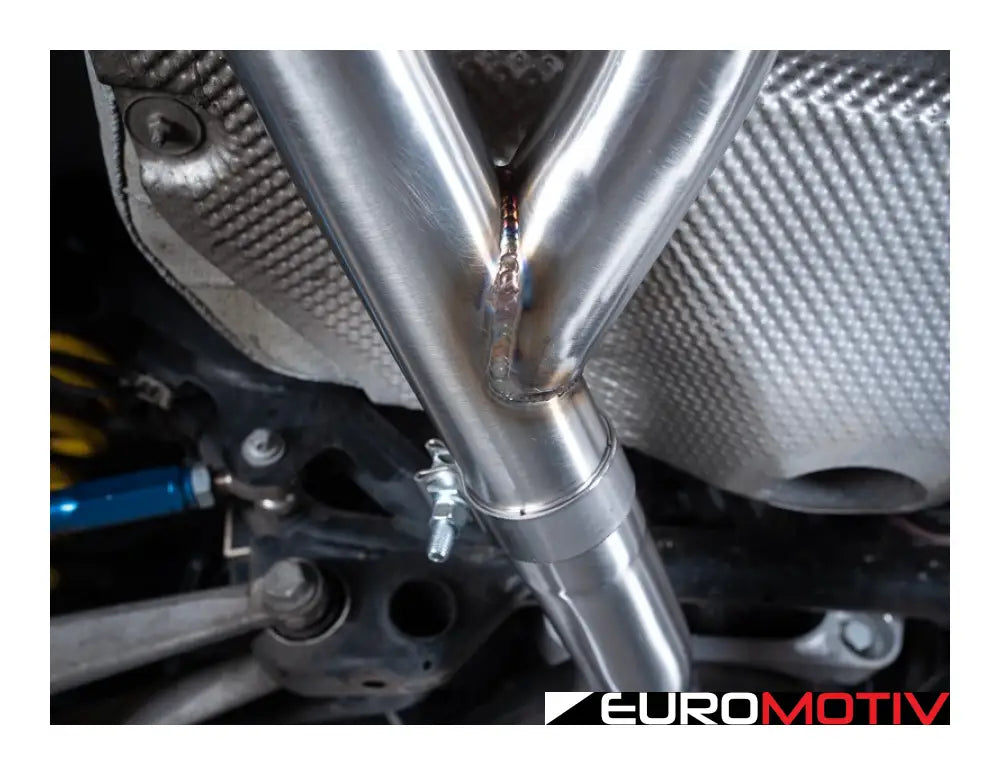 F80 F82 M3/M4 Stainless Performance Catback Exhaust - Valved