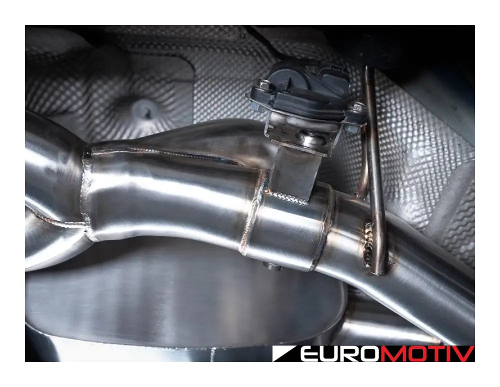 F80 F82 M3/M4 Stainless Performance Catback Exhaust - Valved