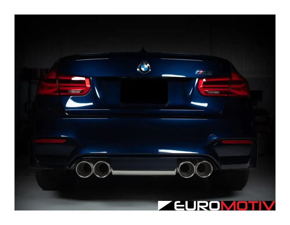 F80 F82 M3/M4 Stainless Performance Catback Exhaust - Valved