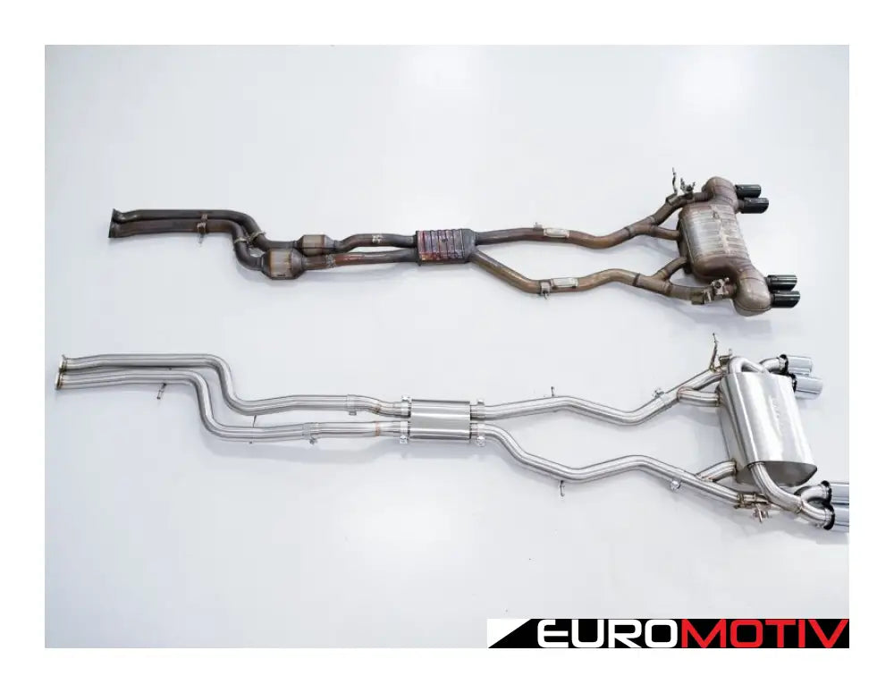 F80 F82 M3/M4 Stainless Performance Catback Exhaust - Valved