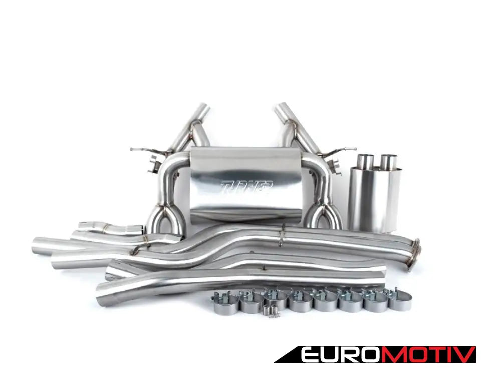 F80 F82 M3/M4 Stainless Performance Catback Exhaust - Valved