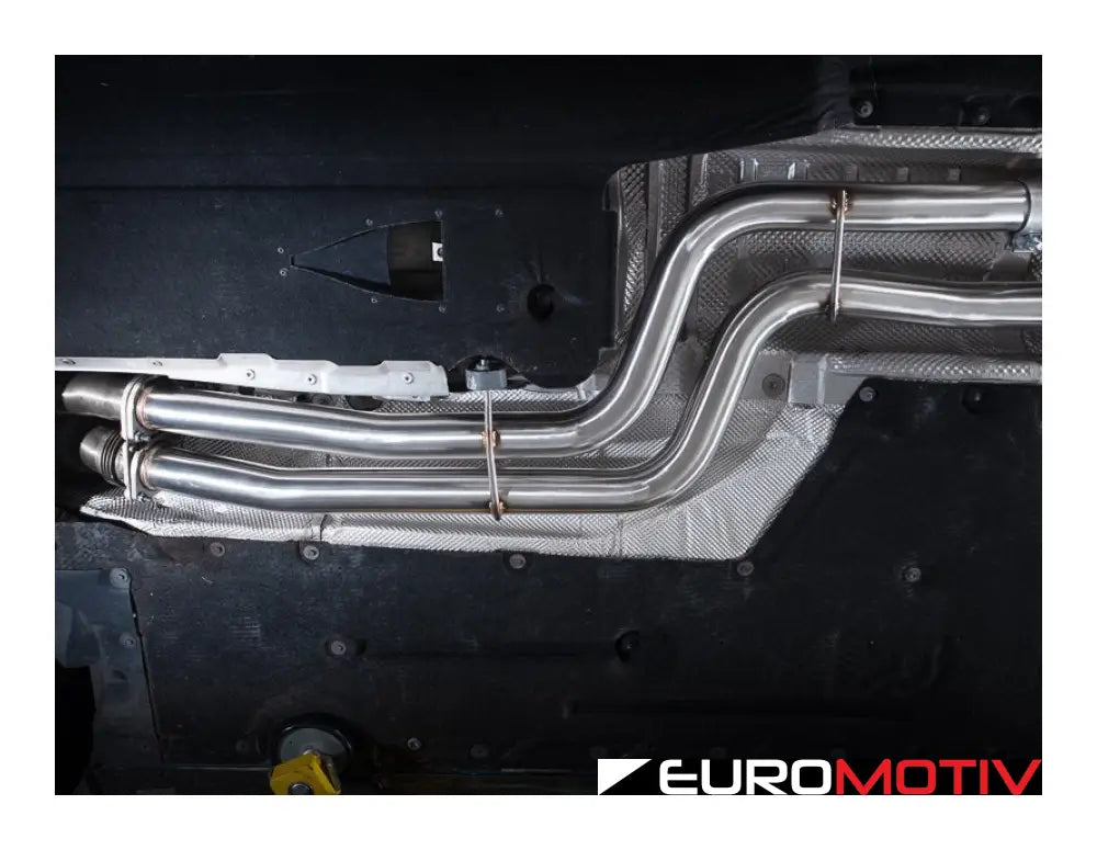 F80 F82 M3/M4 Stainless Performance Catback Exhaust - Valved