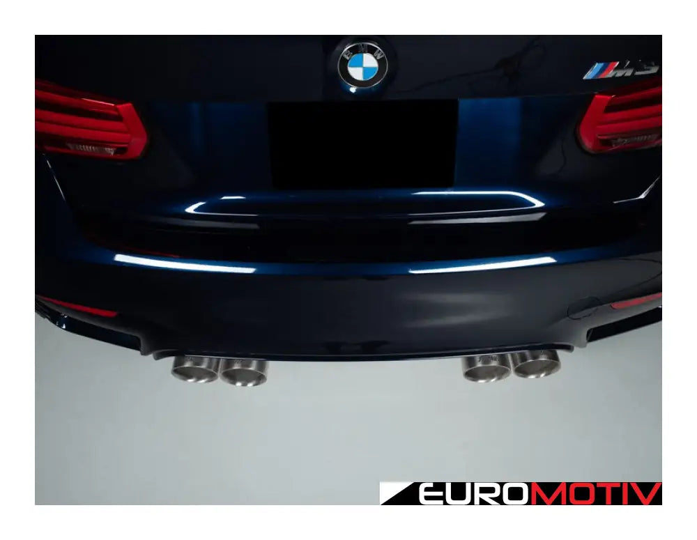 F80 F82 M3/M4 Stainless Performance Catback Exhaust - Valved