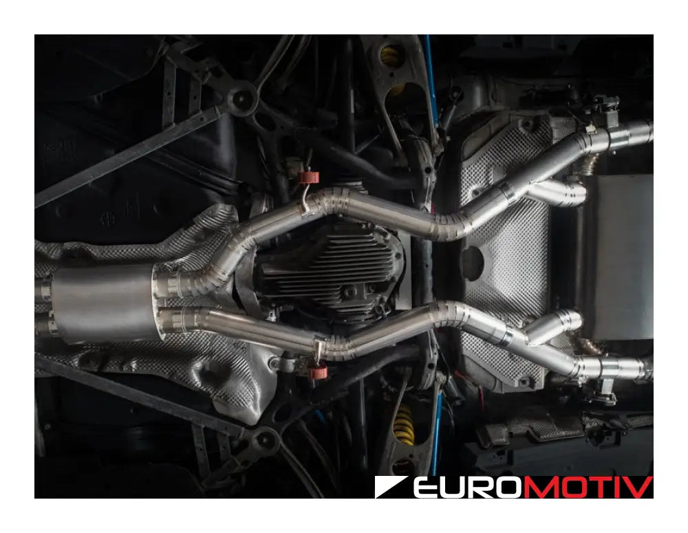 F80 F82 M3/M4 Titanium Performance Catback Exhaust - Valved