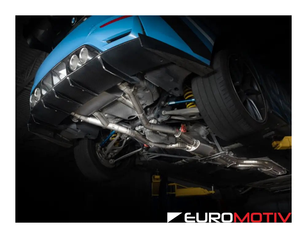 F80 F82 M3/M4 Titanium Performance Catback Exhaust - Valved