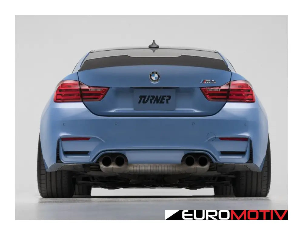 F82 M4 Turner Motorsport Carbon Fiber High Kick Rear Spoiler