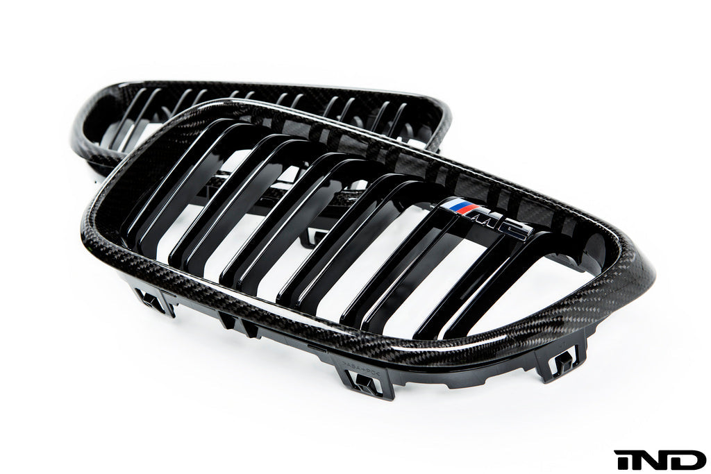 IND F87 M2 Carbon Front Grille Set - 2x2