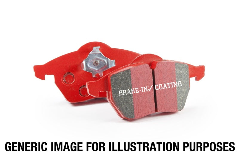 EBC 07-14 Mini Hardtop 1.6 Redstuff Rear Brake Pads