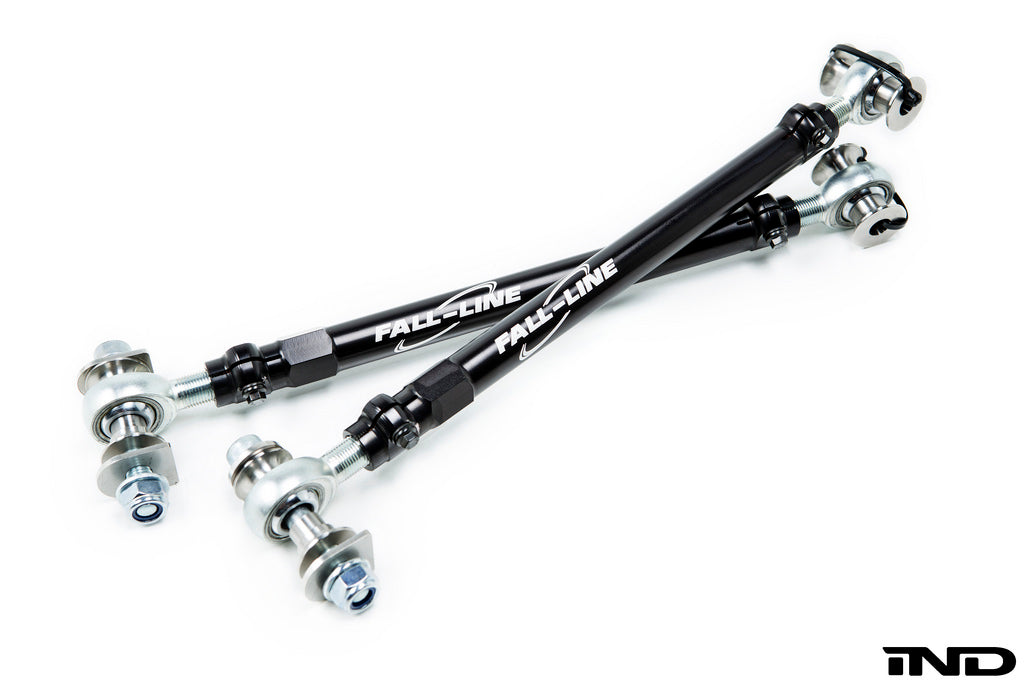 Fall-Line Motorsports E9X M3  / E82 1M Adjustable Toe Arm Set - Race