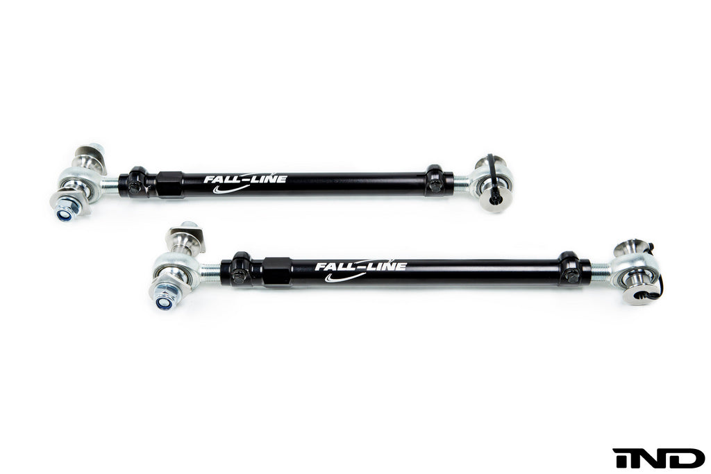 Fall-Line Motorsports E9X M3  / E82 1M Adjustable Toe Arm Set - Race