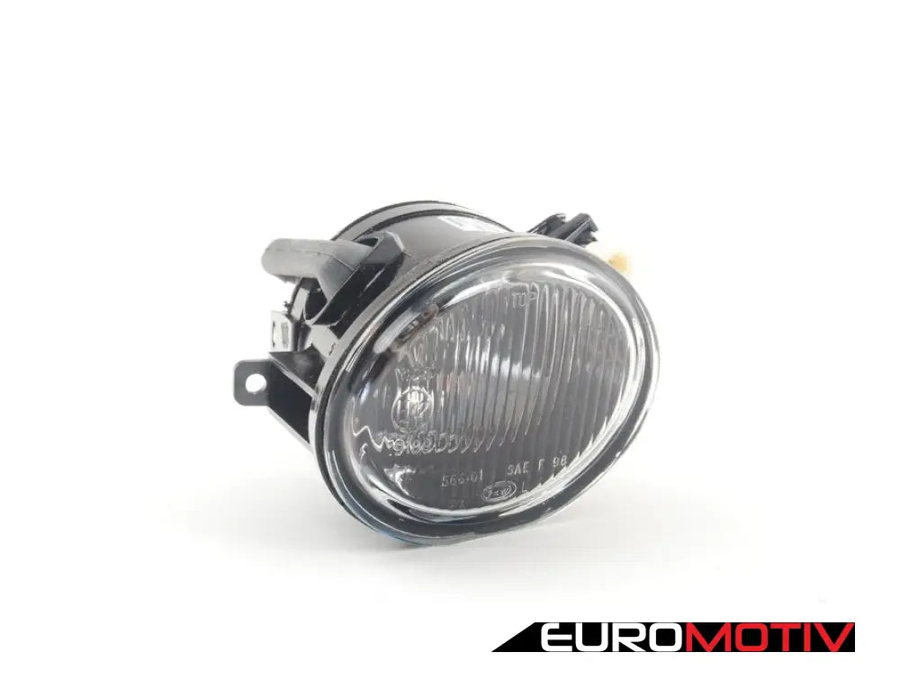 Fog Lamp Assembly With Fluted Lens - Left