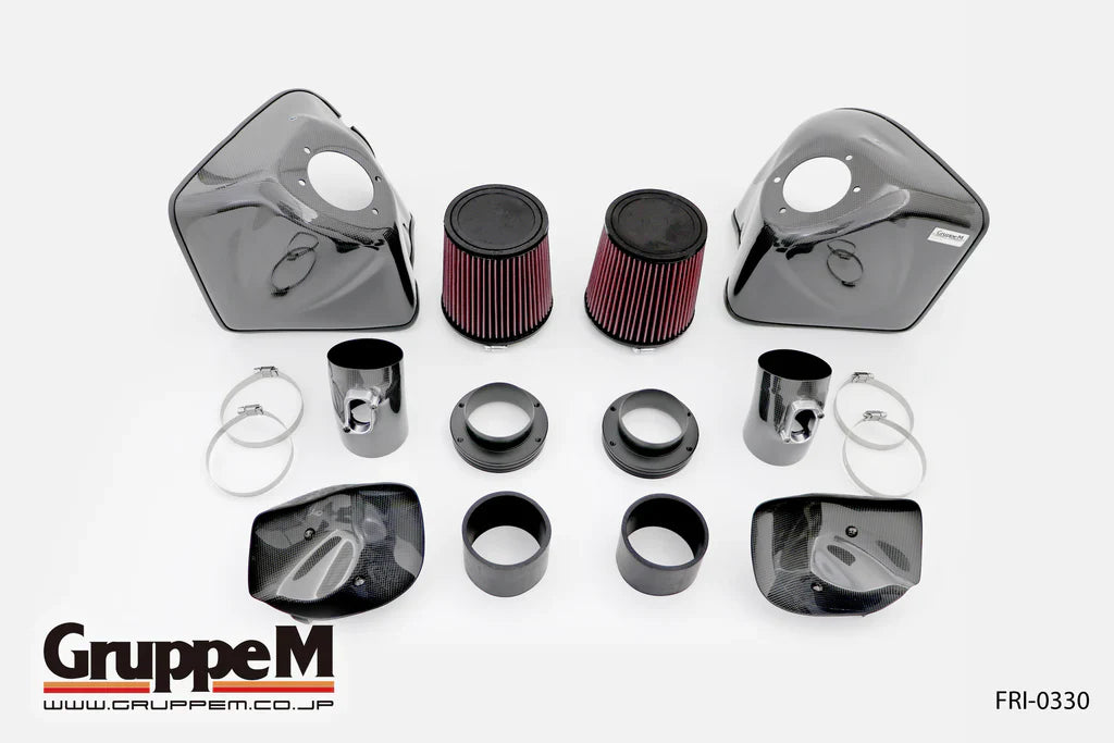 Gruppe M Ram Air System - M5/M6 E60/E61/E63/E64 4.4L Twin Turbo (2011-2017) FRI-0330