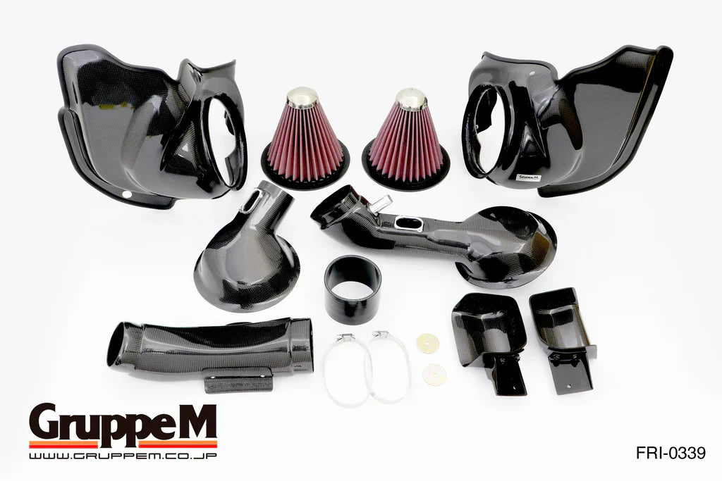 Gruppe M Ram Air System - M3/M4 F80/F82 3.0L Twin Turbo (2014-2019) FRI-0339