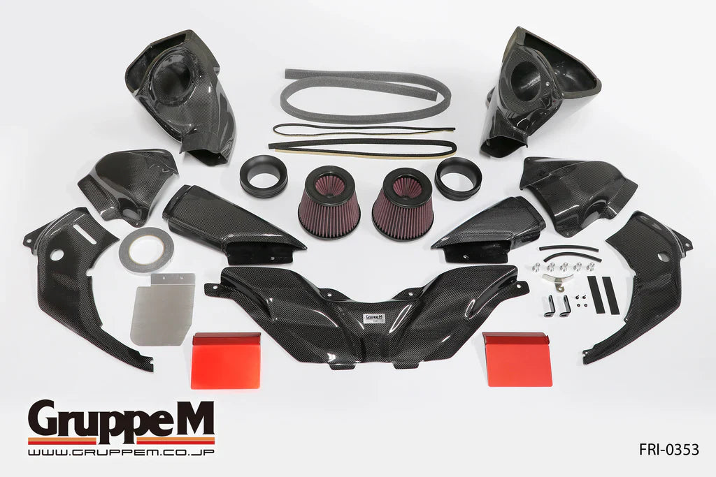 Gruppe M Ram Air System - M3/M4 G80/G82/G83 3.0L Twin Turbo (2021-2025) FRI-0353