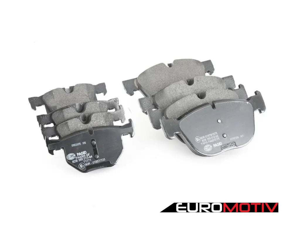 Front And Rear Brake Pad Set