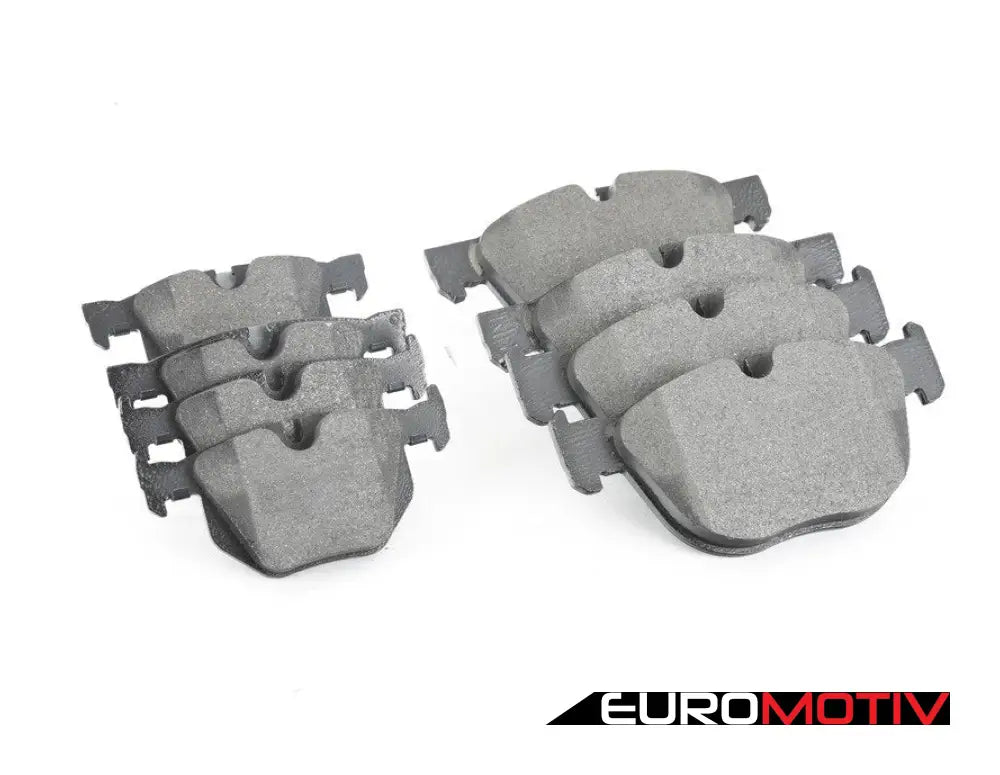 Front And Rear Brake Pad Set