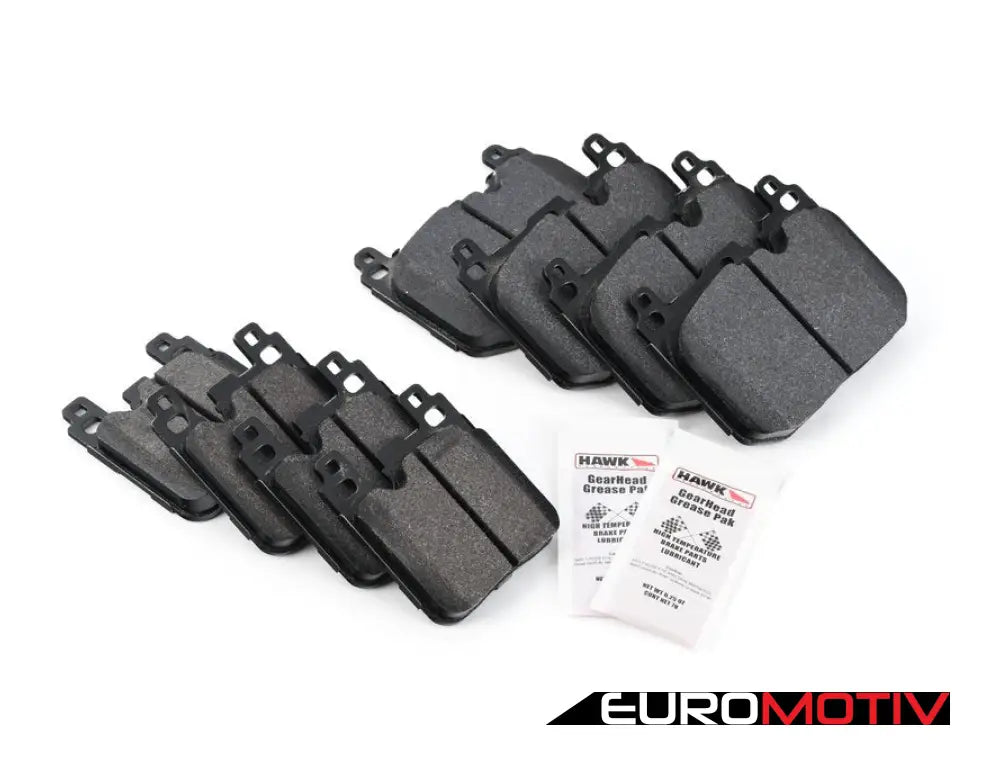 Front And Rear Hps 5.0 Performance Brake Pad Kit