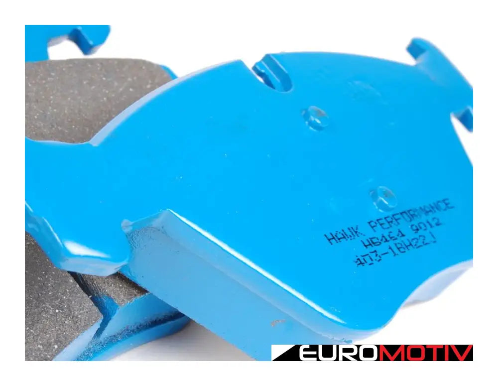 Front Blue 9012 Racing Brake Pad Set