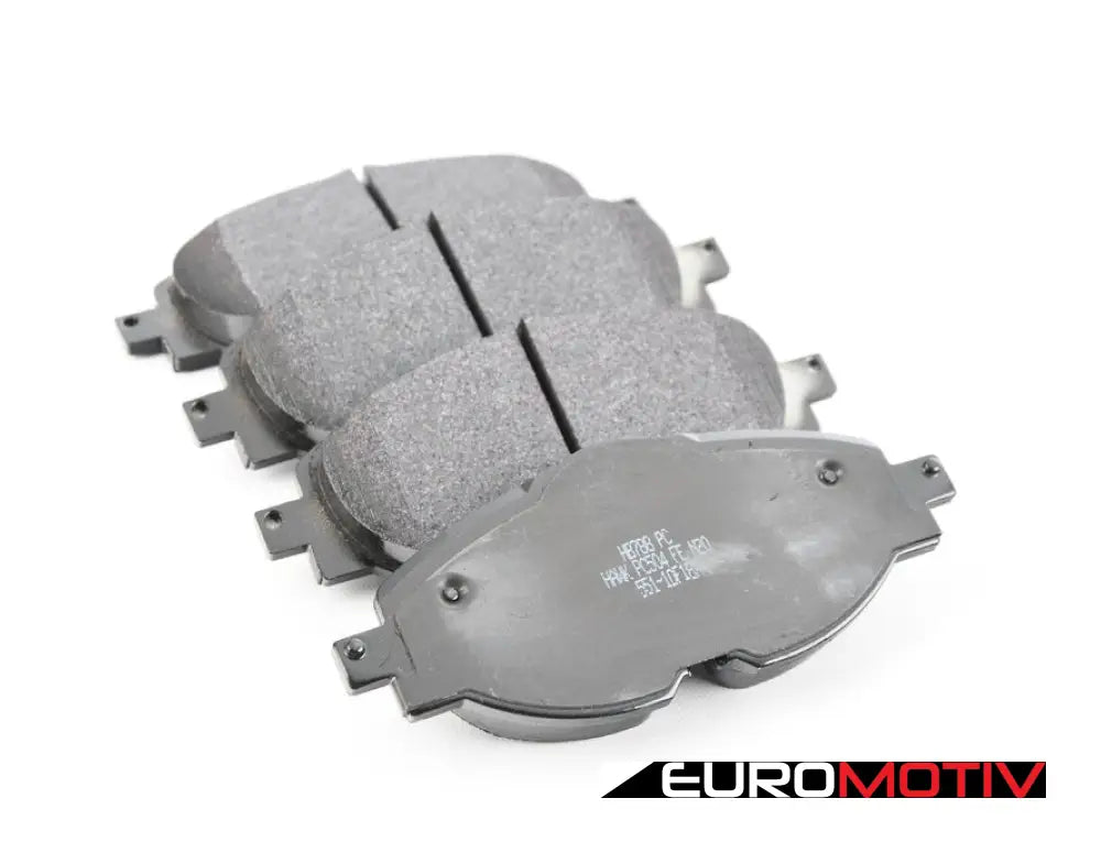 Front Ceramic Compound Performance Brake Pad Set