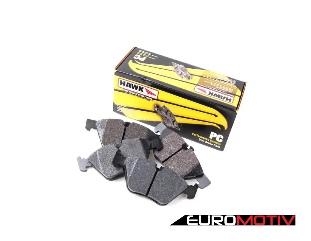 Front Ceramic Compound Performance Brake Pad Set