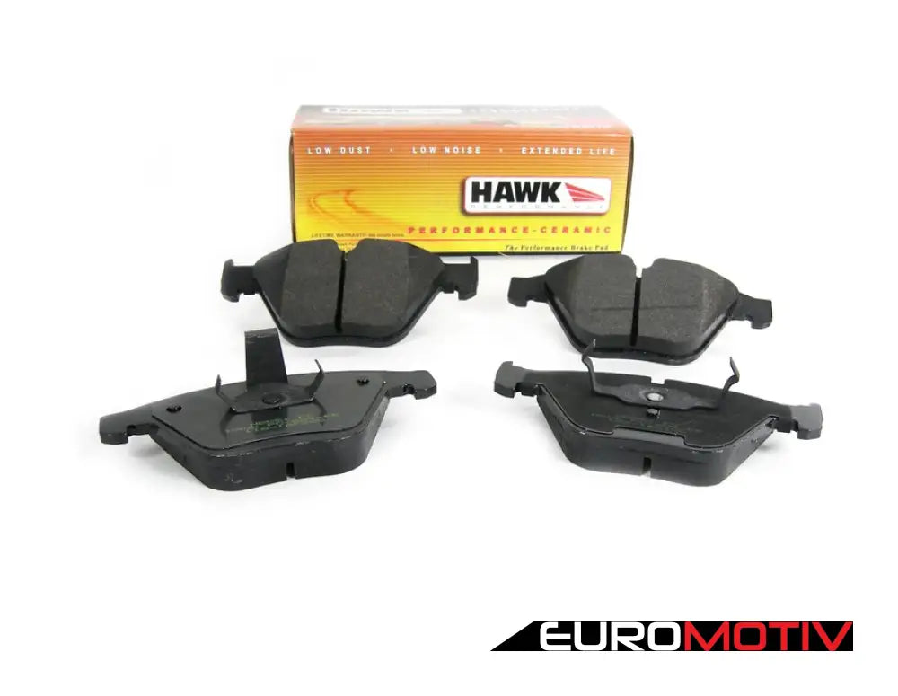 Front Ceramic Compound Performance Brake Pad Set