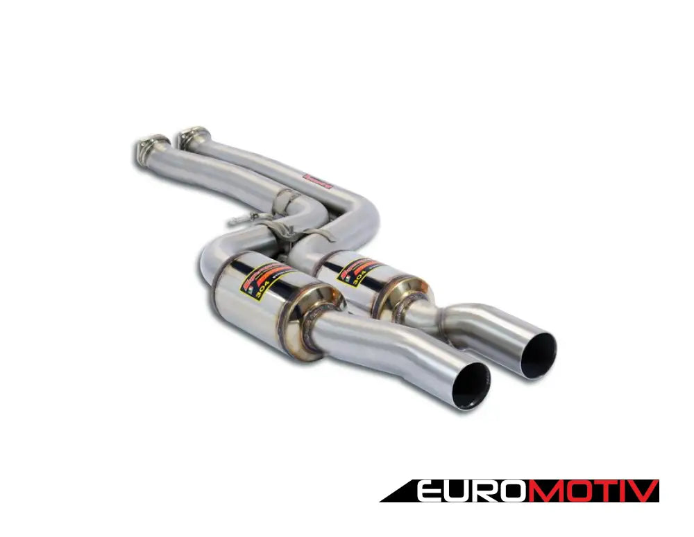 Front Exhaust Pipes - Resonated