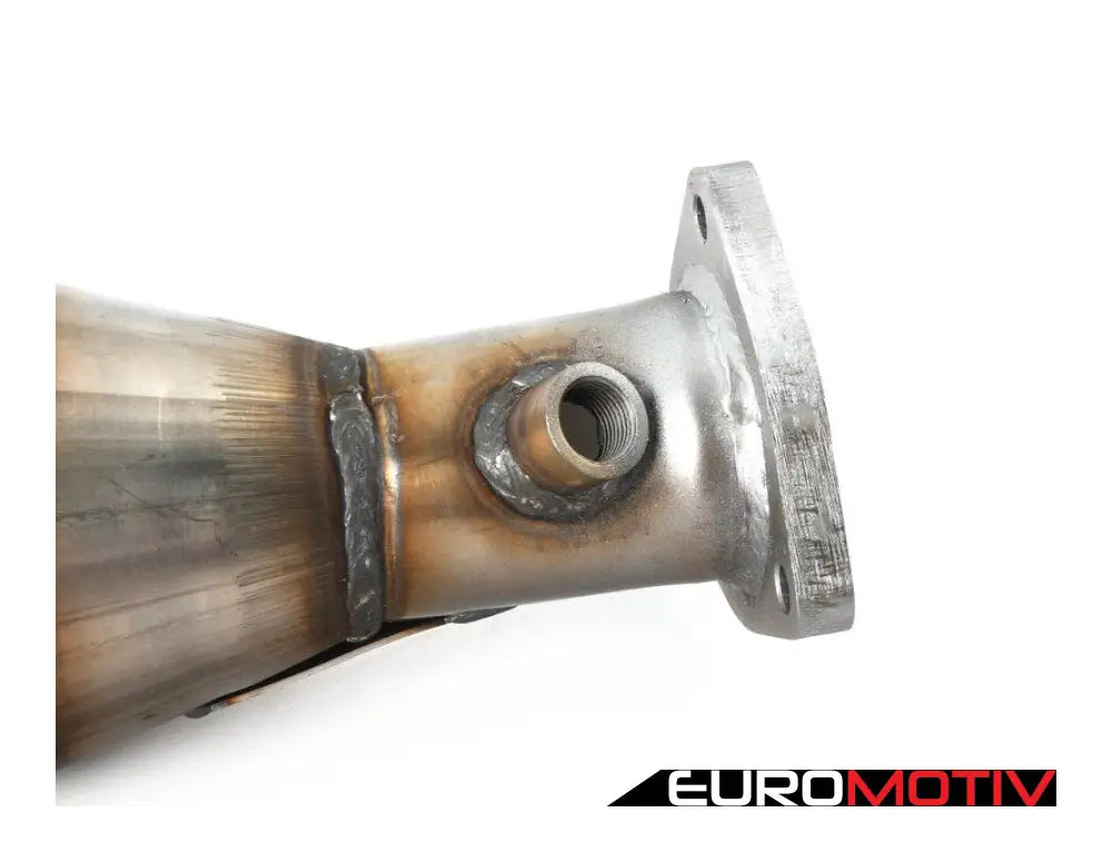 Front Exhaust With Metallic Catalytic Converter