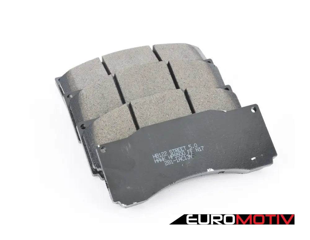 Front Hps 5.0 Performance Brake Pad Set