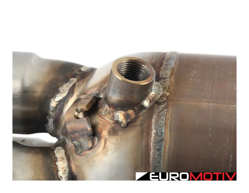 Front Metallic Catalytic Converter - Left