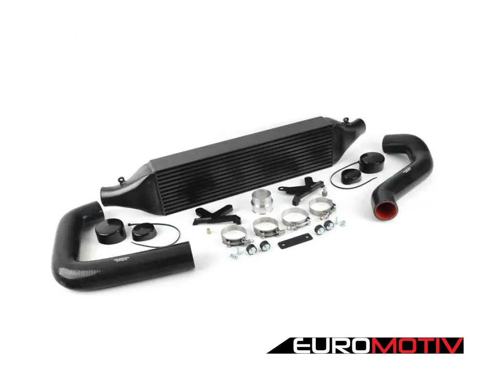 Front Mount Intercooler Kit - With Black Heat Coating