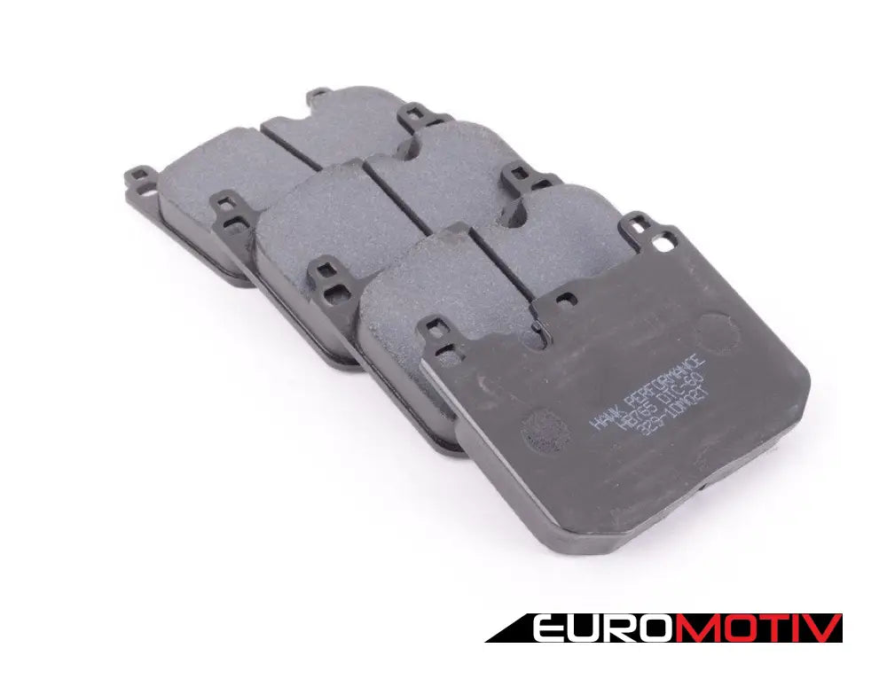 Front Racing Brake Pad Set Dtc-60