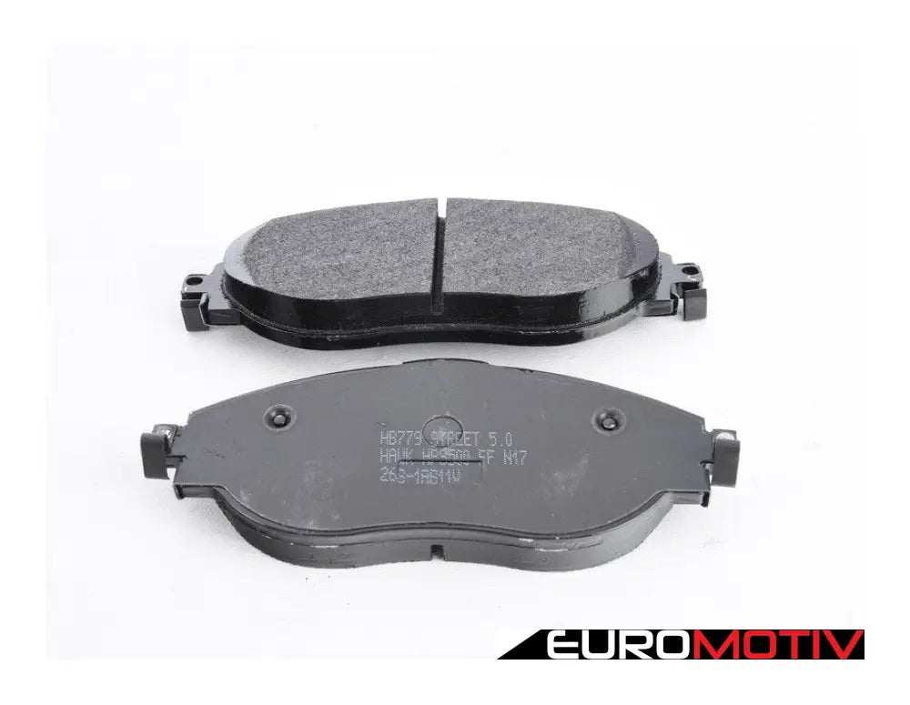 Front & Rear Hps 5.0 Performance Brake Pad Set