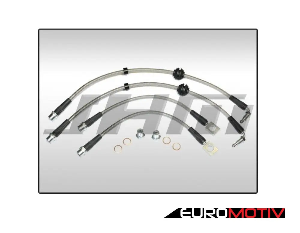 Front & Rear Stainless Steel Brake Line Kit