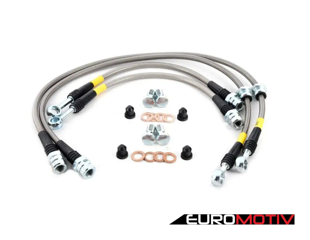 Front & Rear Stainless Steel Brake Lines - Kit