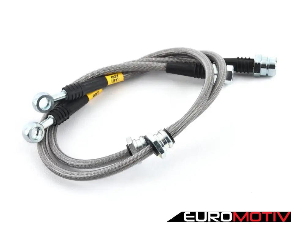 Front & Rear Stainless Steel Brake Lines - Kit