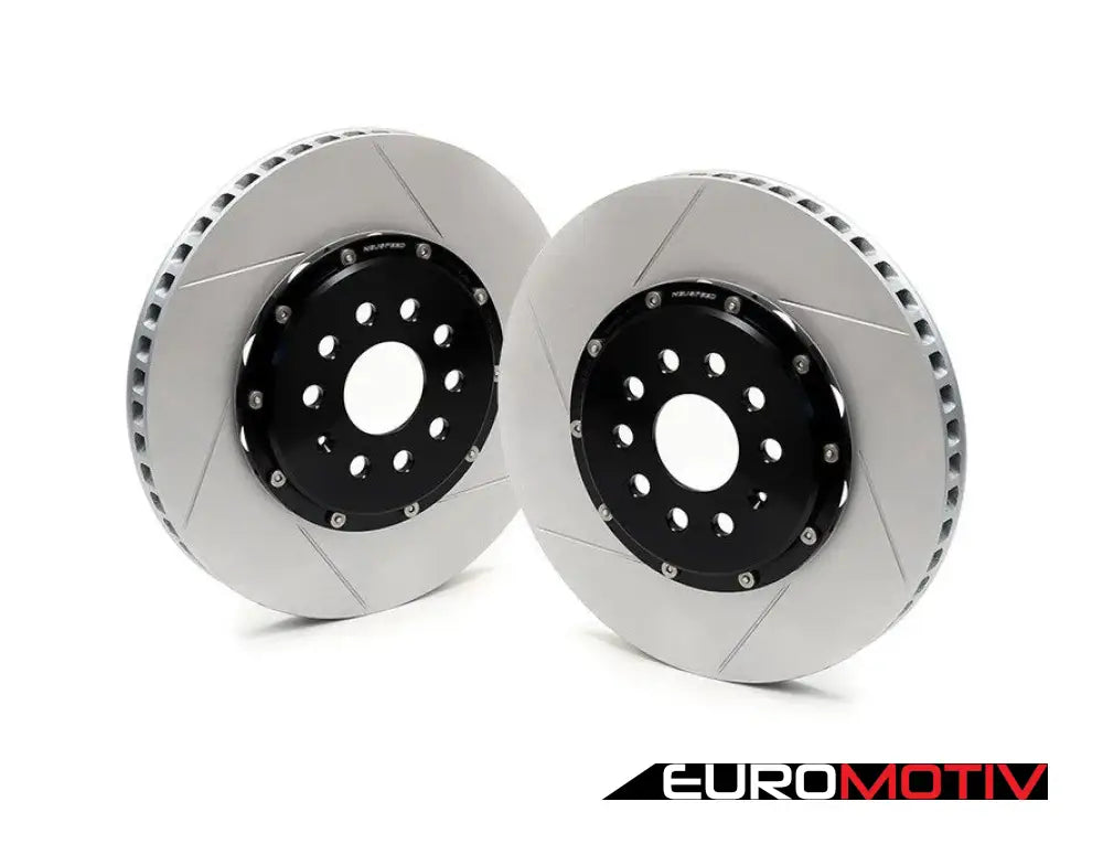 Front Slotted 2-Piece Brake Rotors - Pair (340X30)