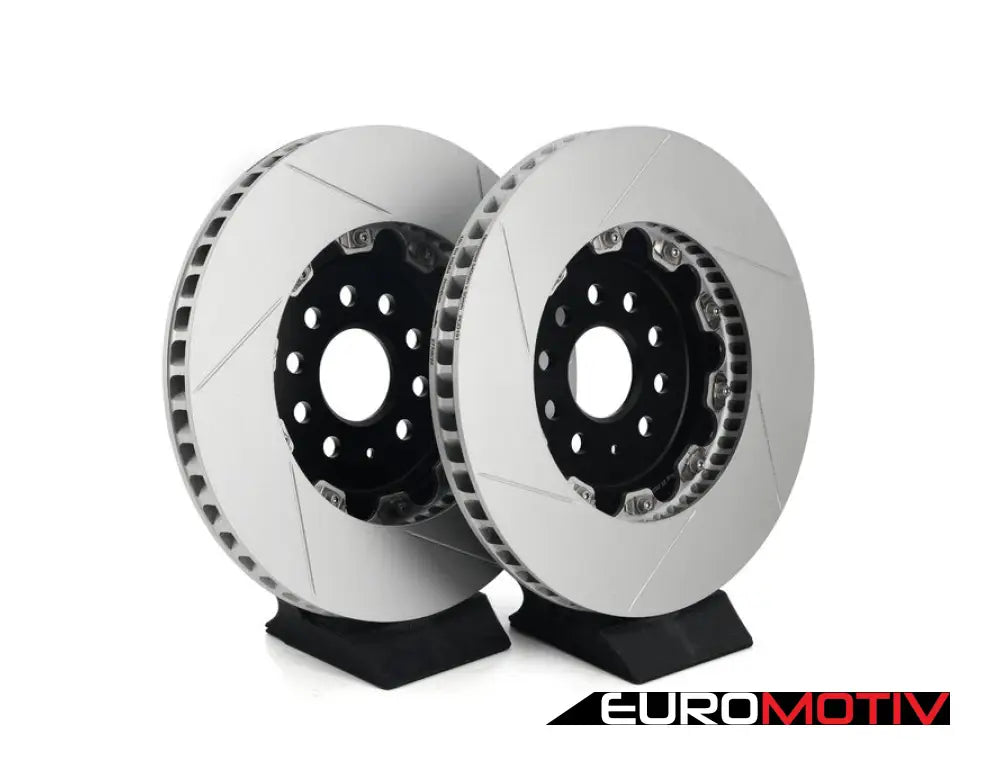 Front Slotted 2-Piece Brake Rotors - Pair (340X30)