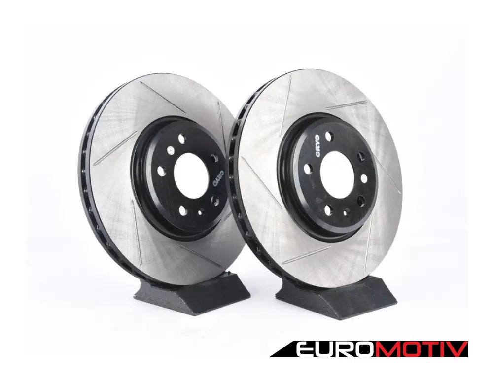 Front Slotted Brake Rotors *Cryo Treated* - Pair (320X30Mm)