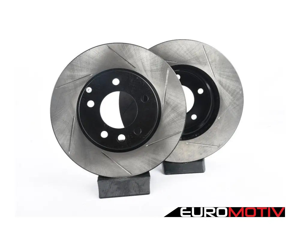 Front Slotted Brake Rotors - Pair (330X32)