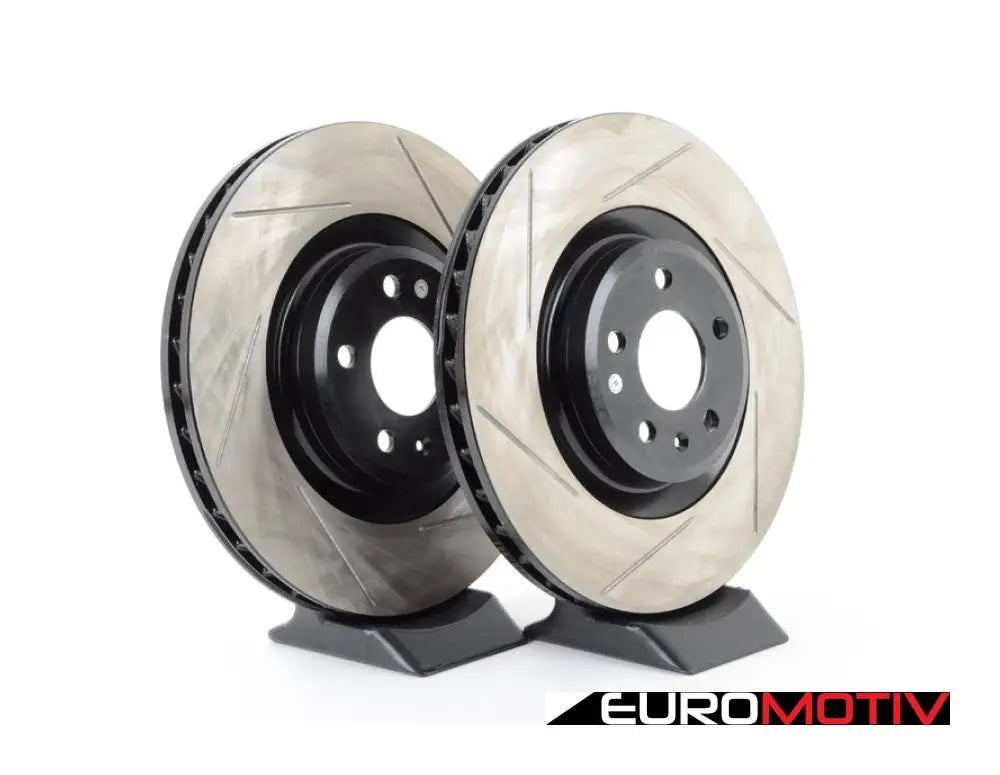 Front Slotted Brake Rotors - Pair (345X30Mm)