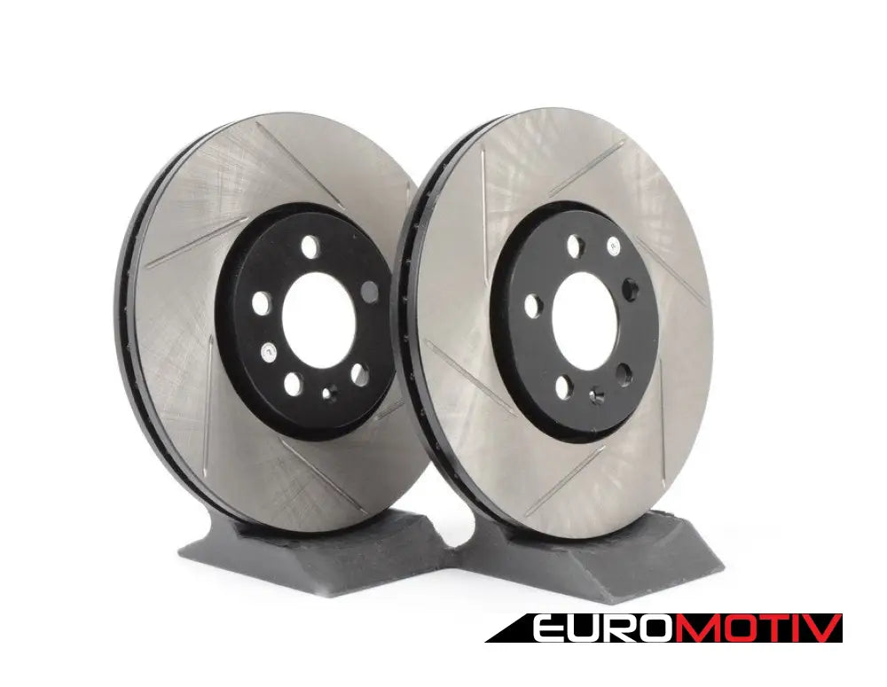 Front Slotted Rotors - Pair (288X25)