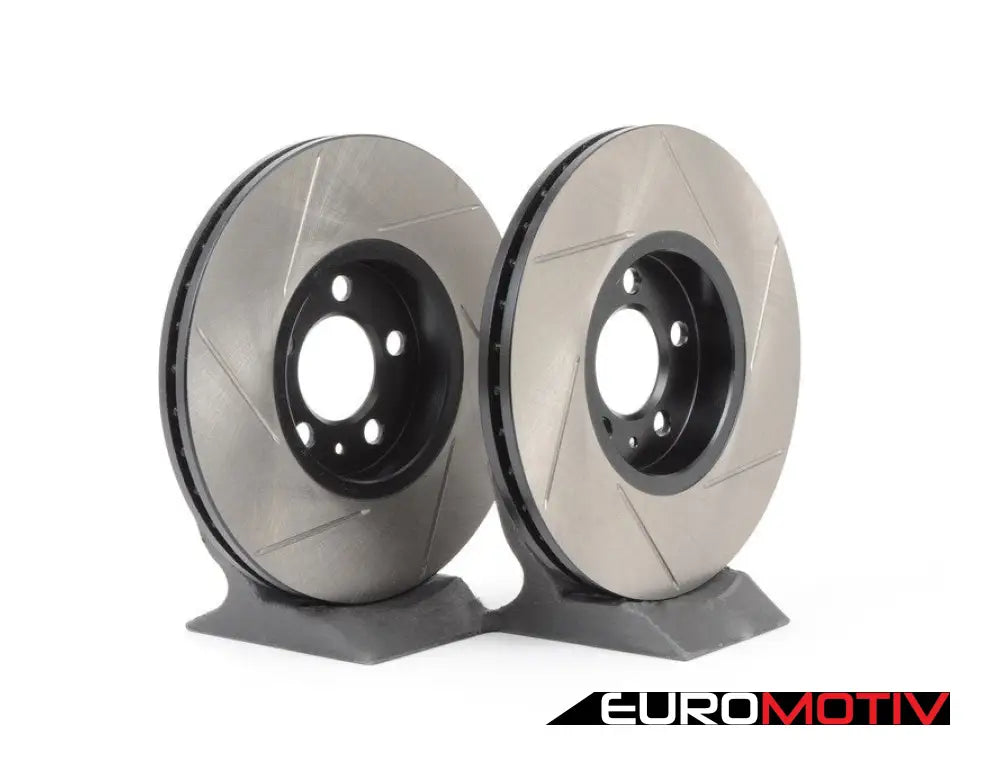 Front Slotted Rotors - Pair (288X25)