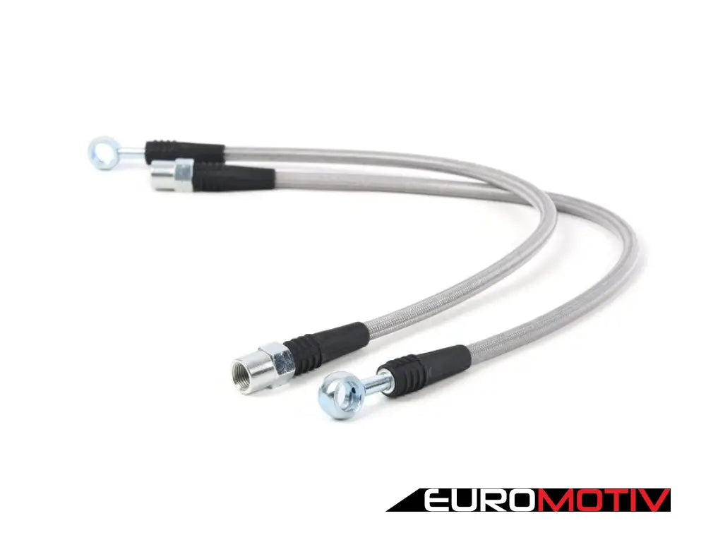 Front Stainless Brake Line Kit Porsche Cayenne (Brembo 6-Piston)