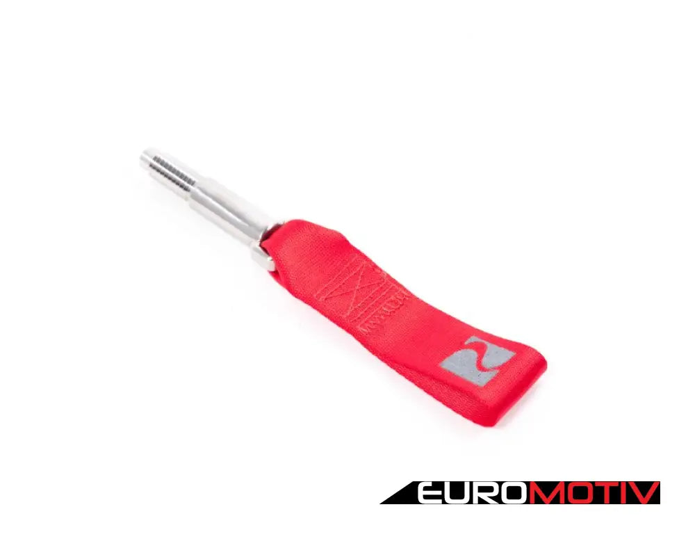 Front Strap Style Tow Hook - Red