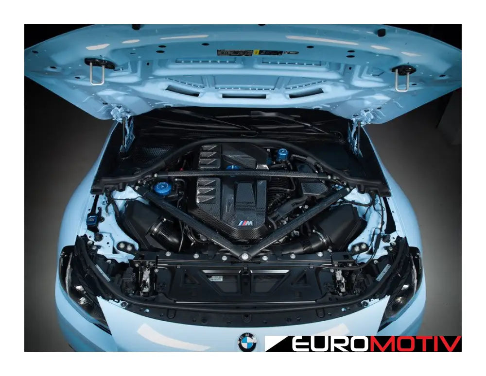 G80 G82 G87 Gloss Carbon Fiber Engine And Ecu Cover - S58