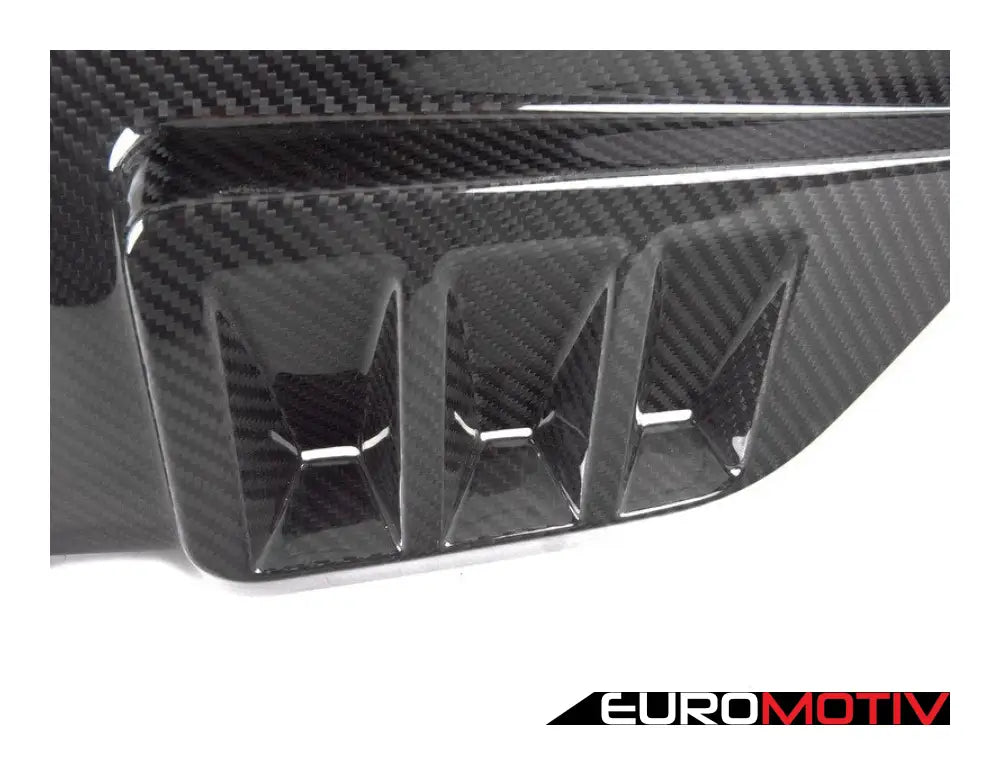 G80 G82 G87 Gloss Carbon Fiber Engine And Ecu Cover - S58